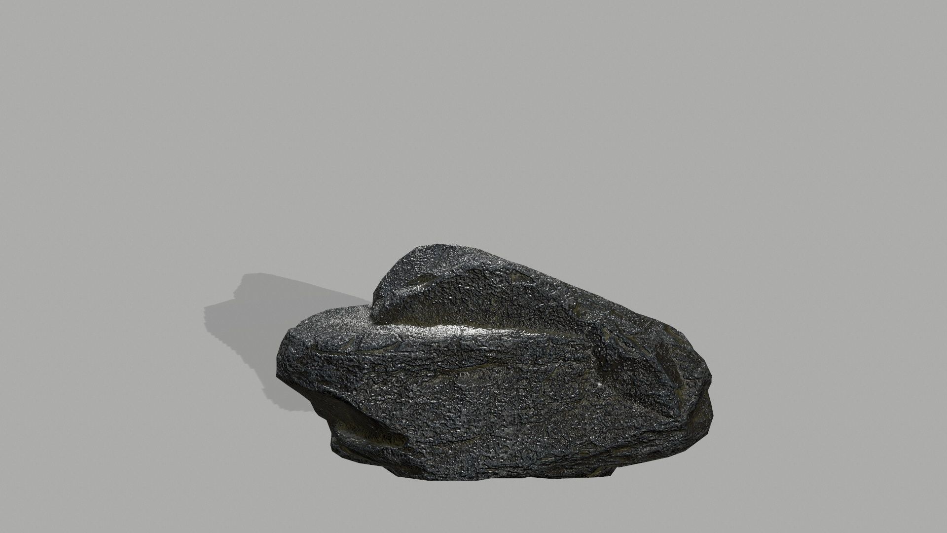 Rock set Low-poly 3D model_23