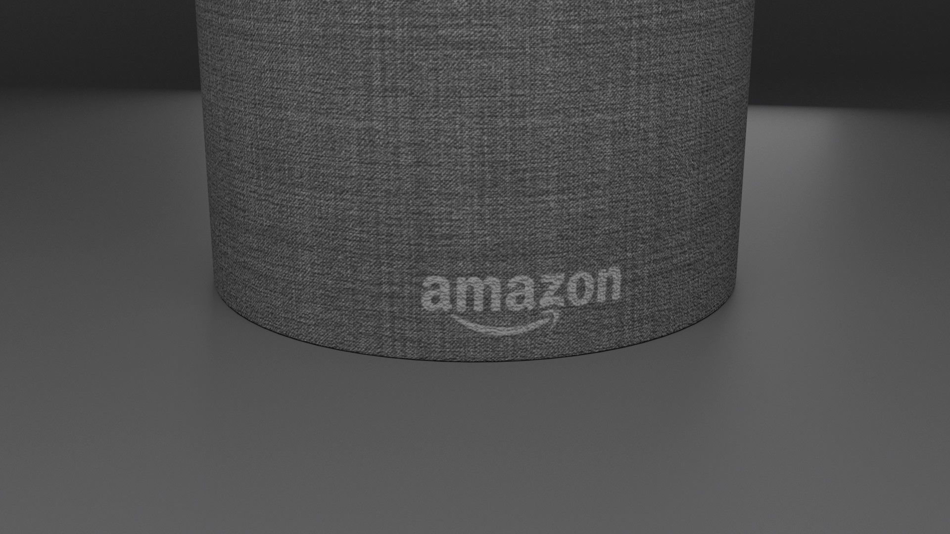 Amazon Echo Low-poly 3D model_1