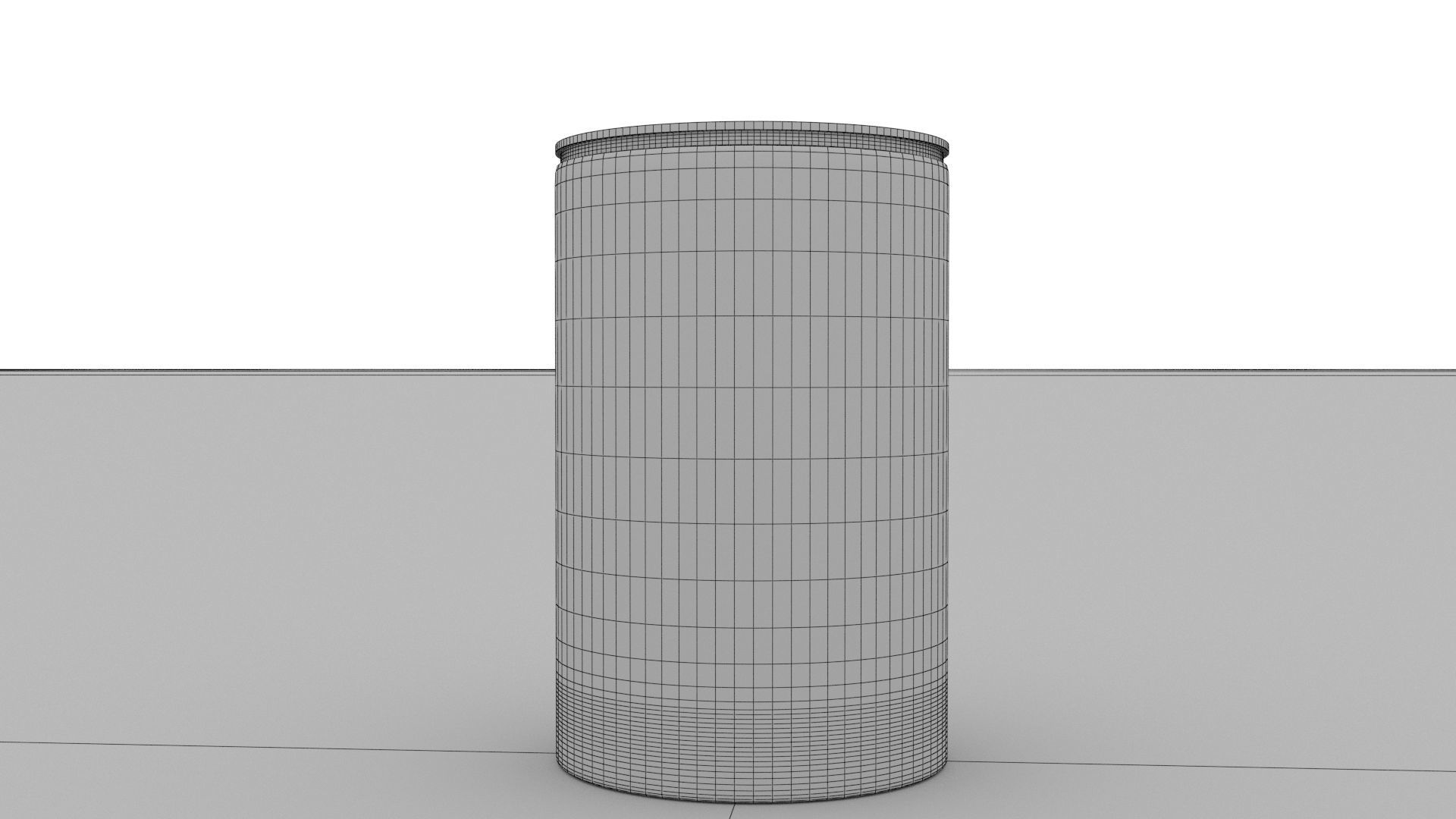 Amazon Echo Low-poly 3D model_4
