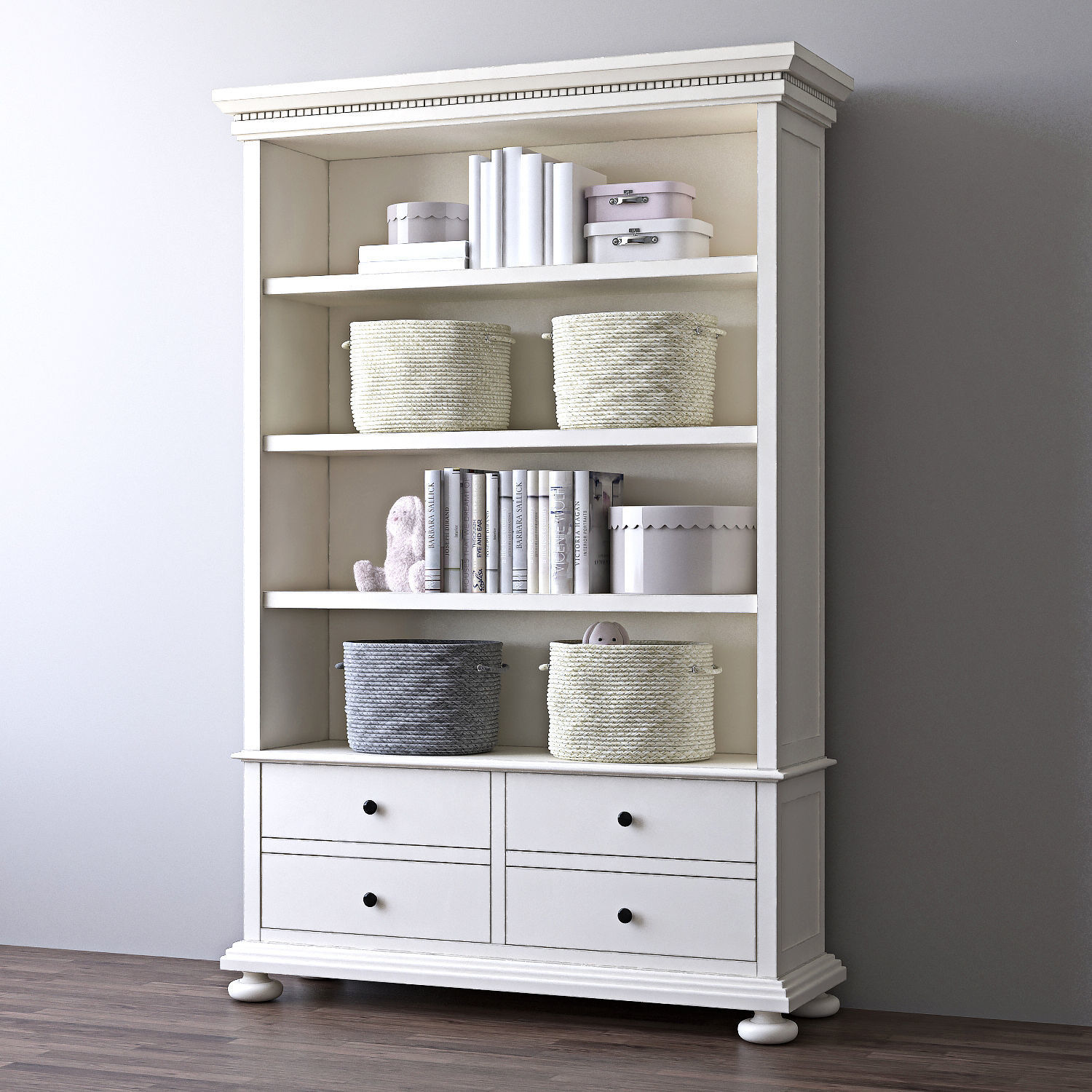 JAMESON LARGE BOOKCASE 3D model_2