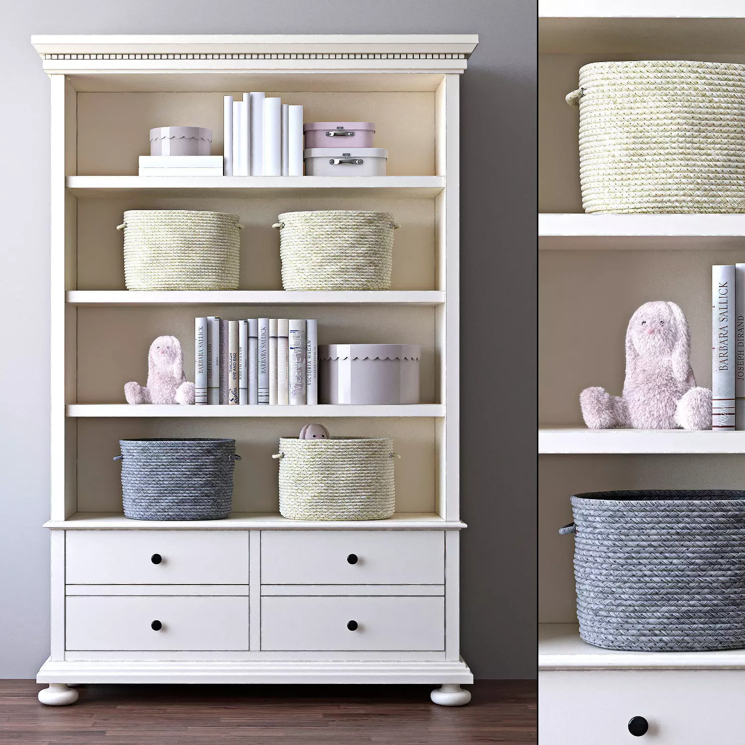 JAMESON LARGE BOOKCASE 3D model_0