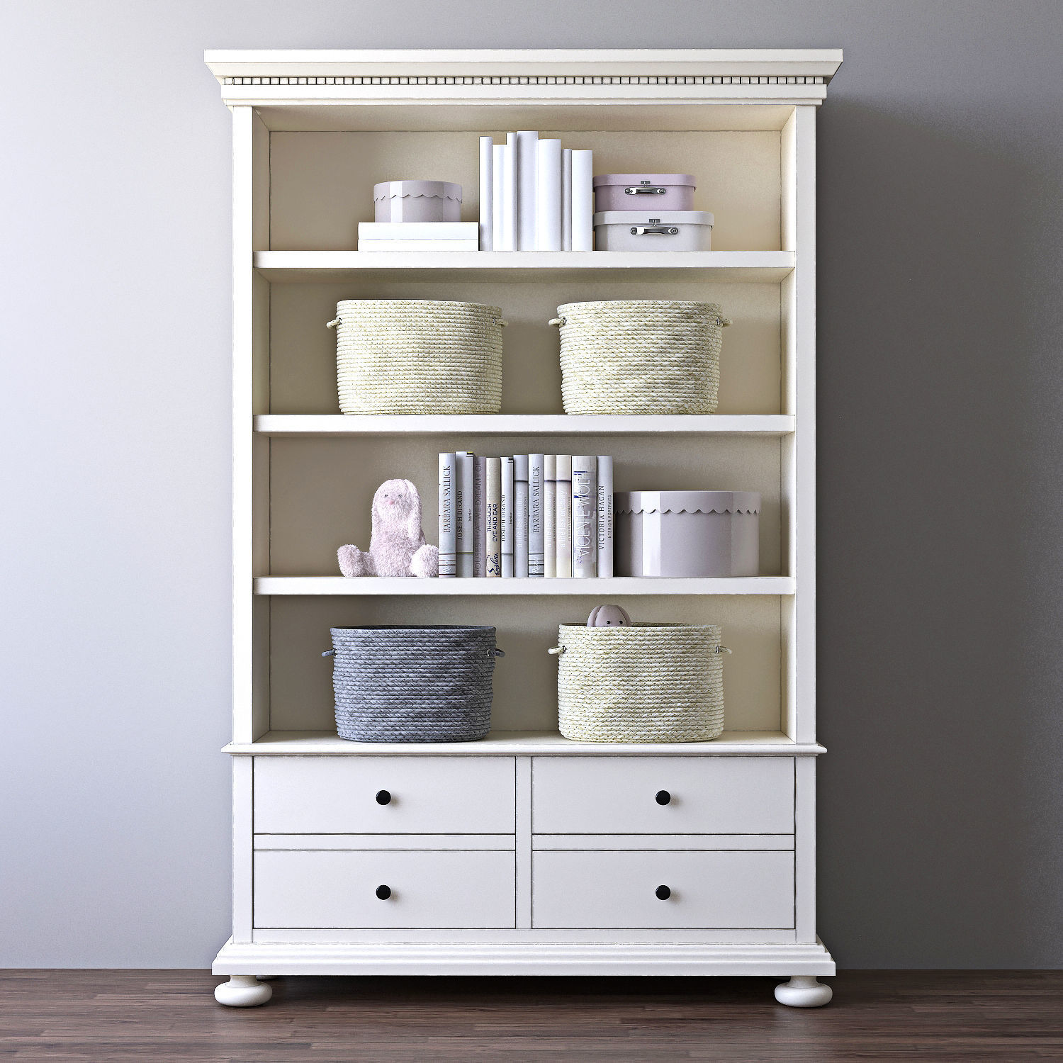 JAMESON LARGE BOOKCASE 3D model_1