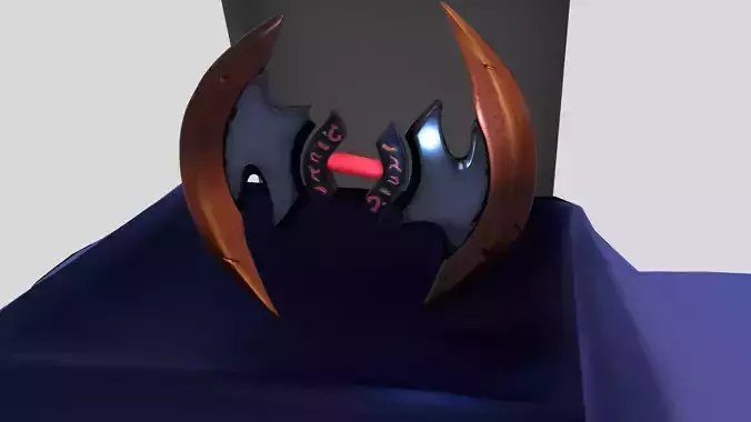 higanbana weapon 3D model