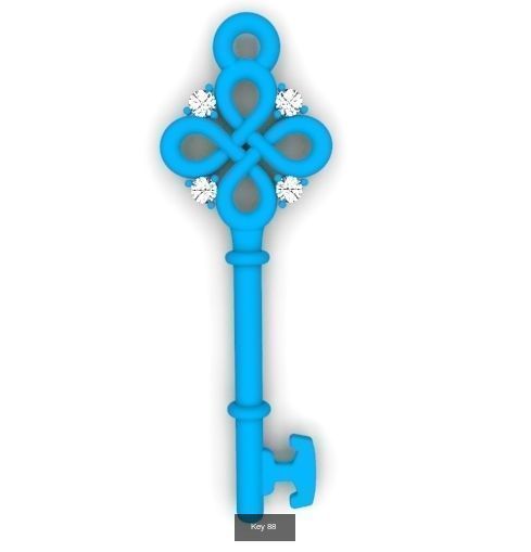 keys pendants 3D Model Collection_2