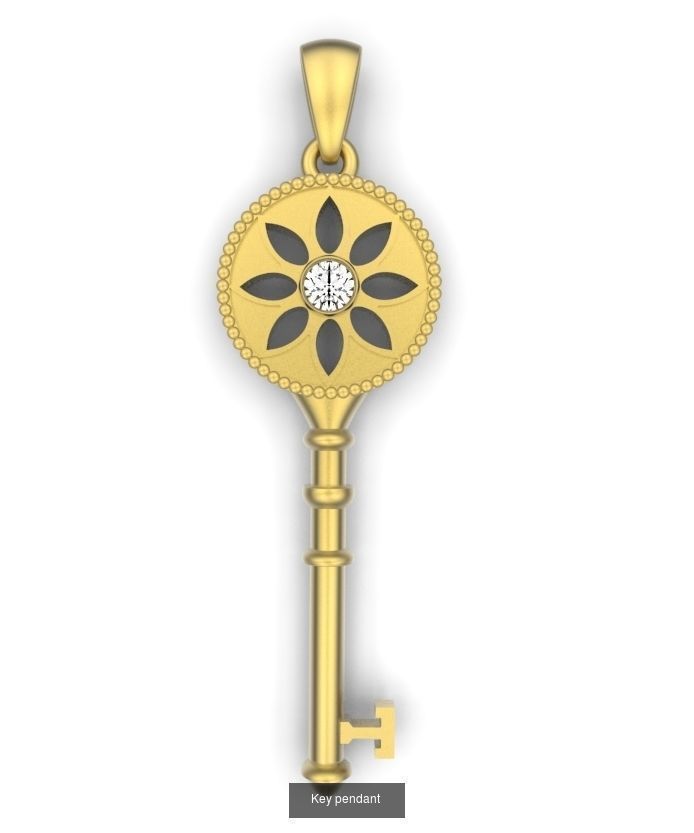 keys pendants 3D Model Collection_5