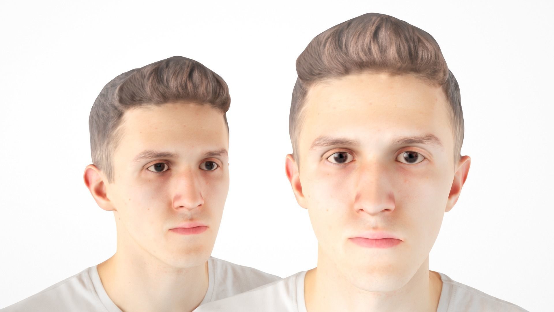 Male casual style with PBR textures 17 Low-poly 3D model_1