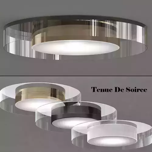 Tenue De Soiree 3600 Ceiling Light by Hind Rabii 3D model
