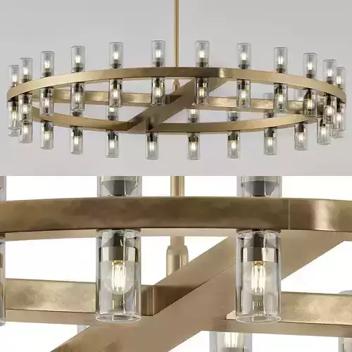 Arcachon Round Chandelier Collection RH