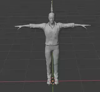 Player 3D Model man