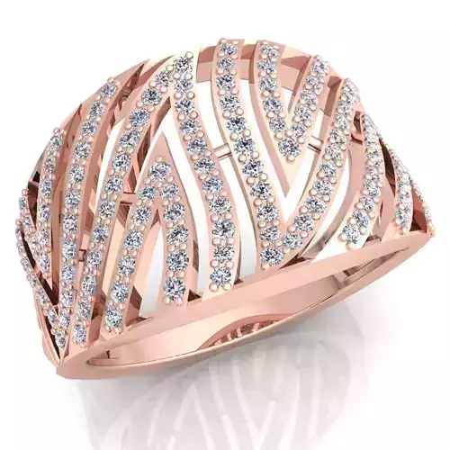 Diamond Ring 3D print model