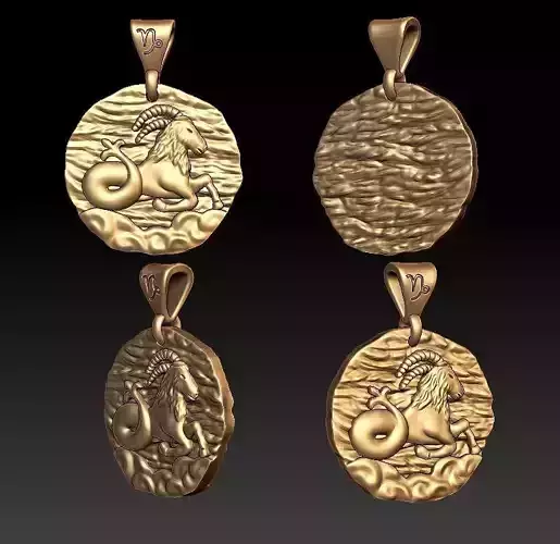 Horoscope Capricorn pendant
