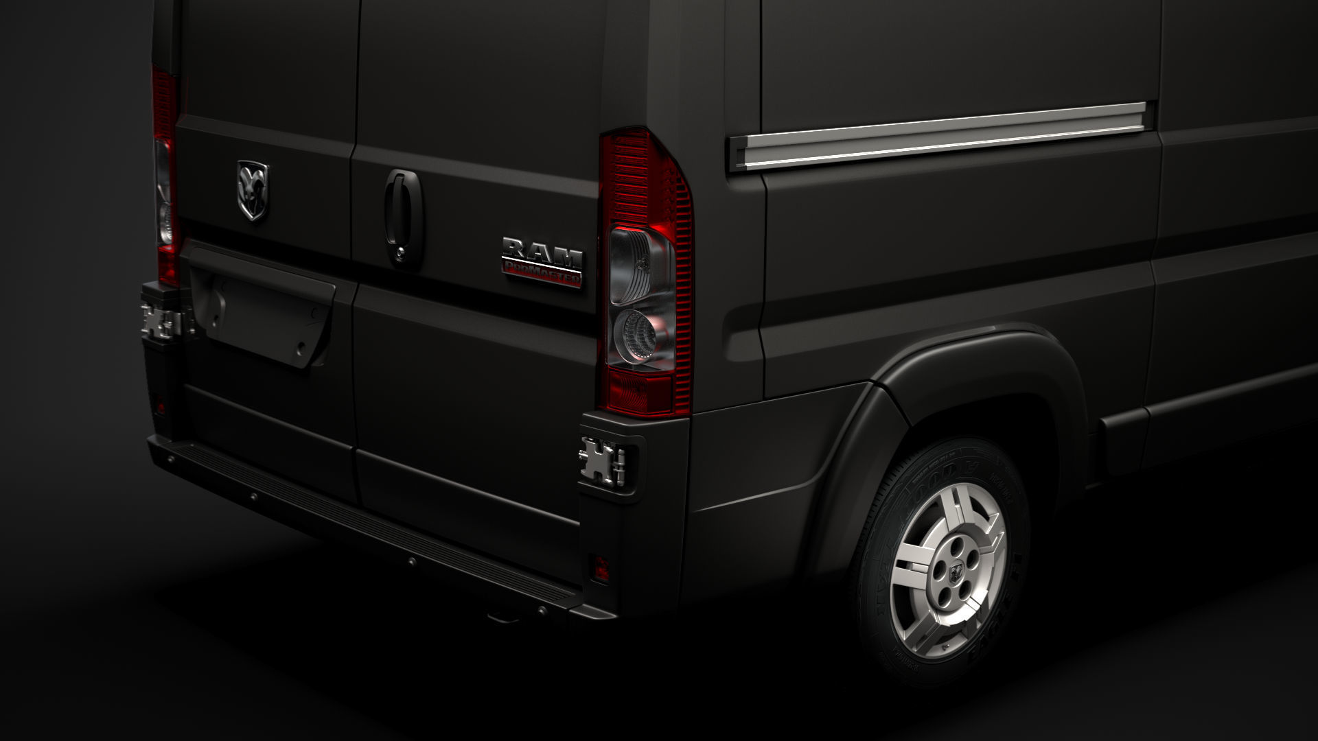 Ram Promaster Cargo 1500 HR 136WB 2020 3D model_10