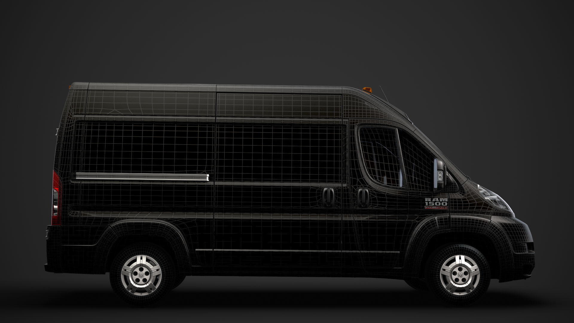 Ram Promaster Cargo 1500 HR 136WB 2020 3D model_29