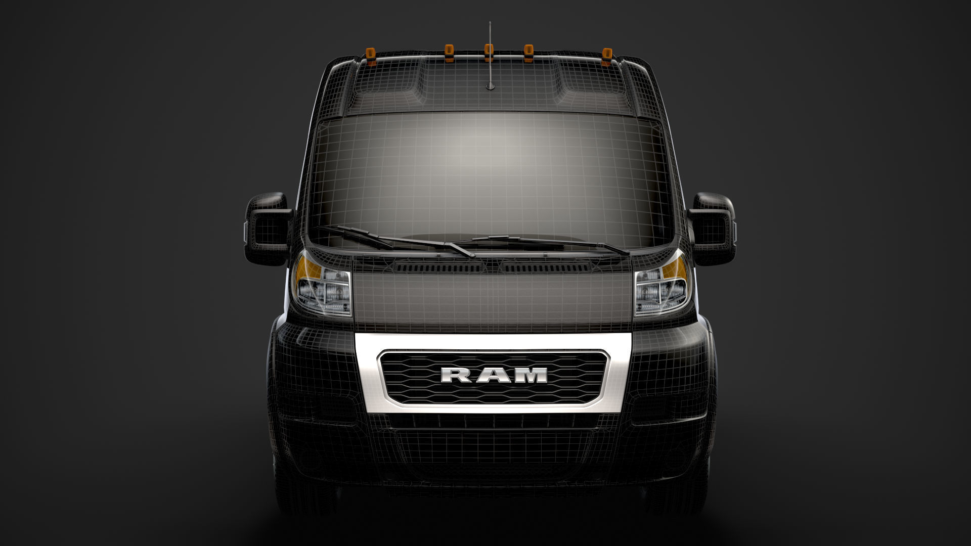 Ram Promaster Cargo 1500 HR 136WB 2020 3D model_37