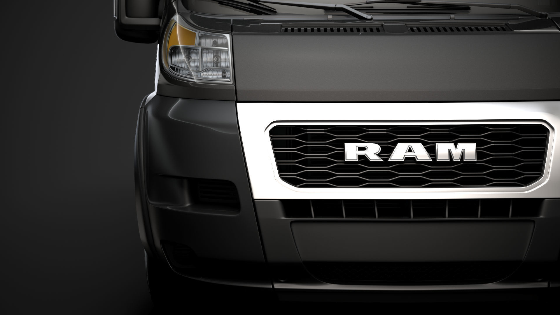 Ram Promaster Cargo 1500 HR 136WB 2020 3D model_6