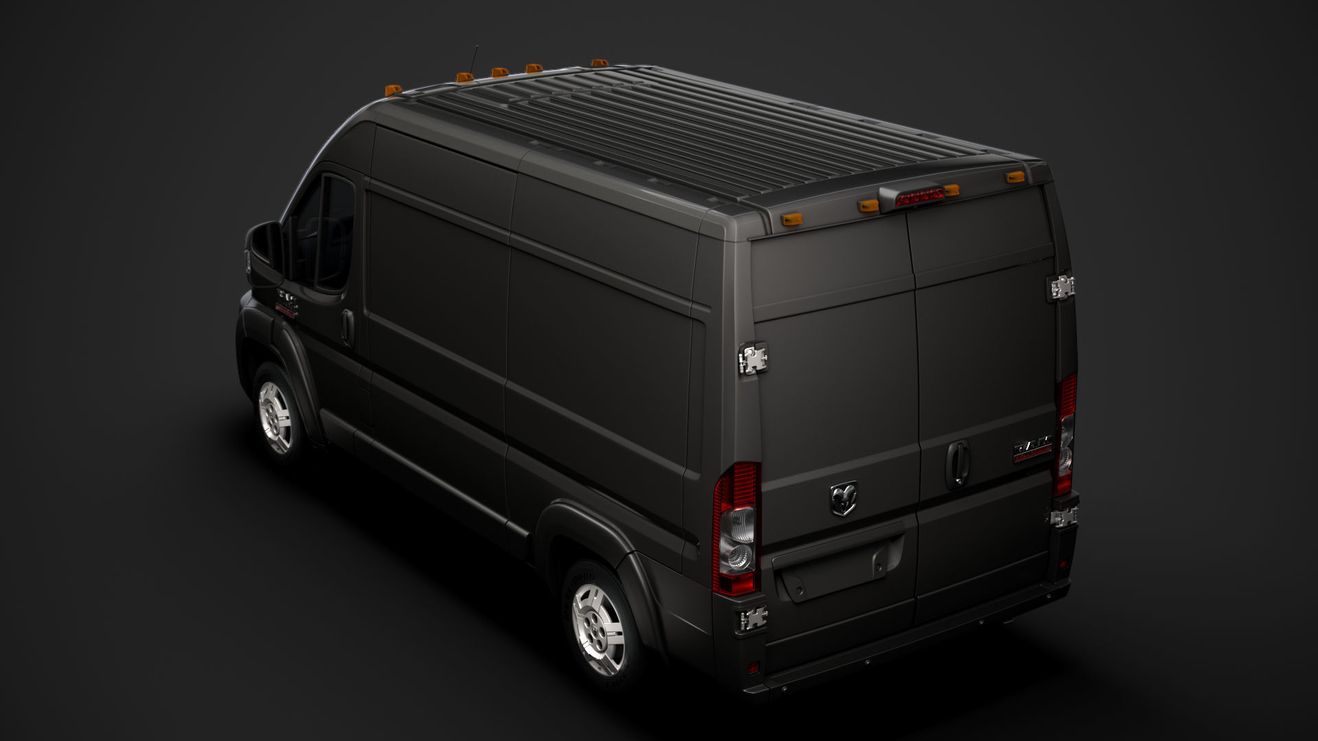 Ram Promaster Cargo 1500 HR 136WB 2020 3D model_3