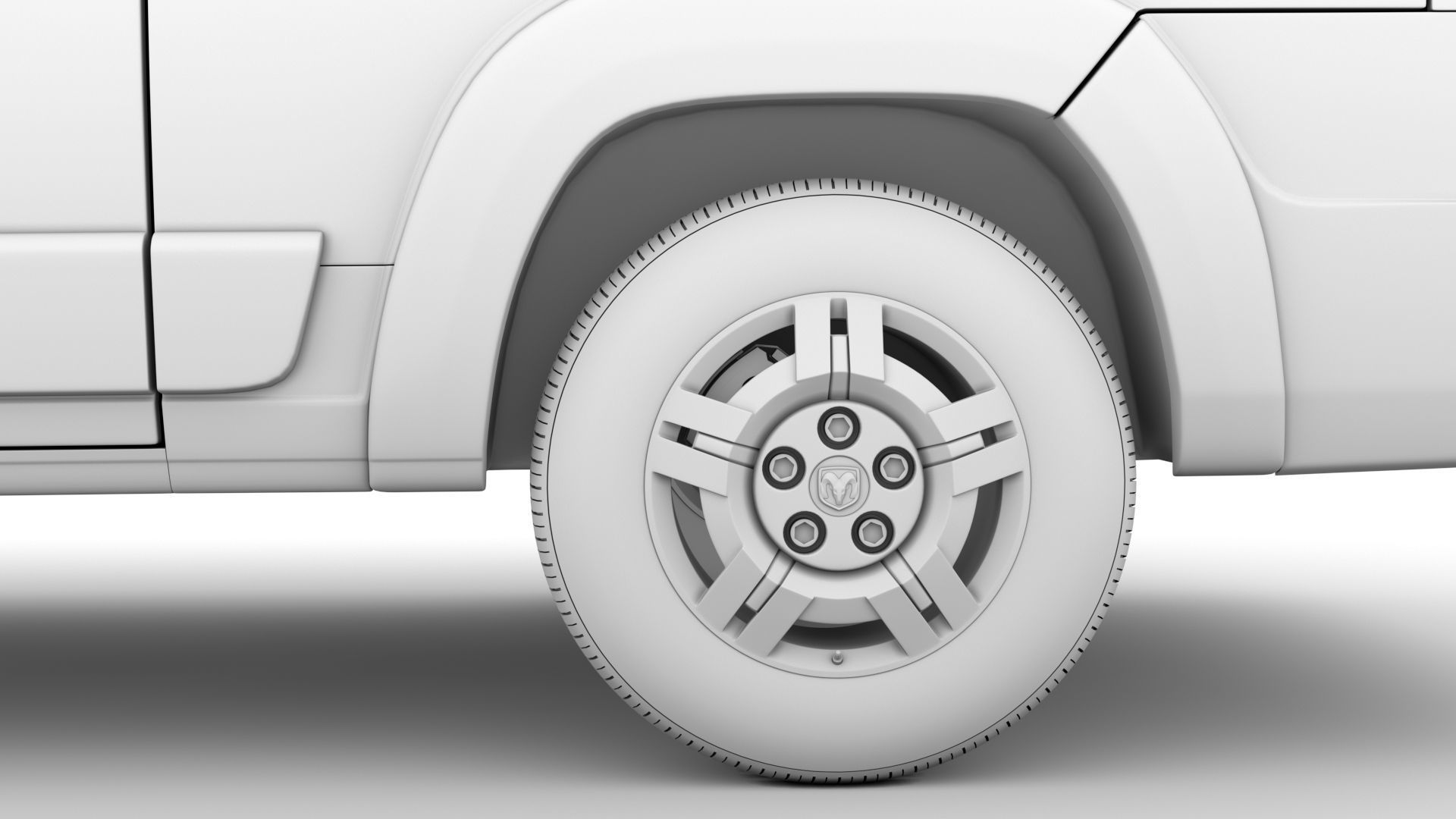 Ram Promaster Cargo 1500 HR 136WB 2020 3D model_21