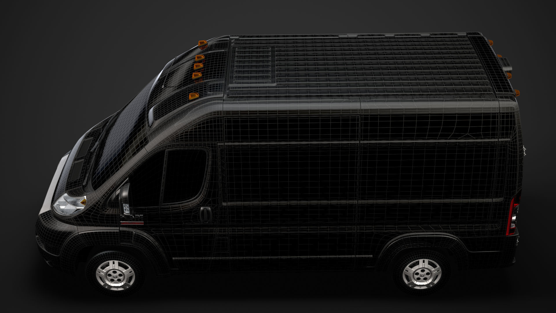 Ram Promaster Cargo 1500 HR 136WB 2020 3D model_32