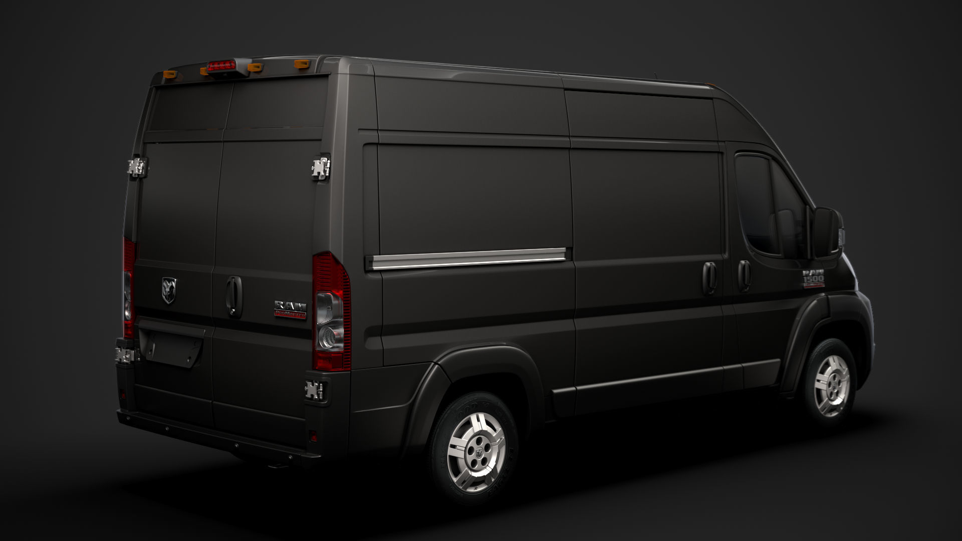 Ram Promaster Cargo 1500 HR 136WB 2020 3D model_2