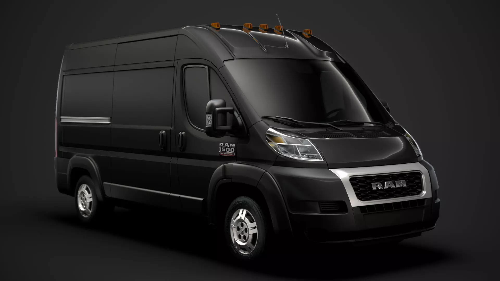 Ram Promaster Cargo 1500 HR 136WB 2020 3D model_0