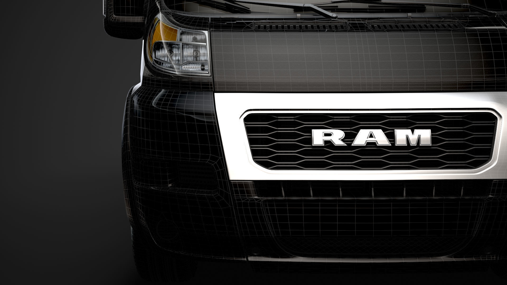 Ram Promaster Cargo 1500 HR 136WB 2020 3D model_34