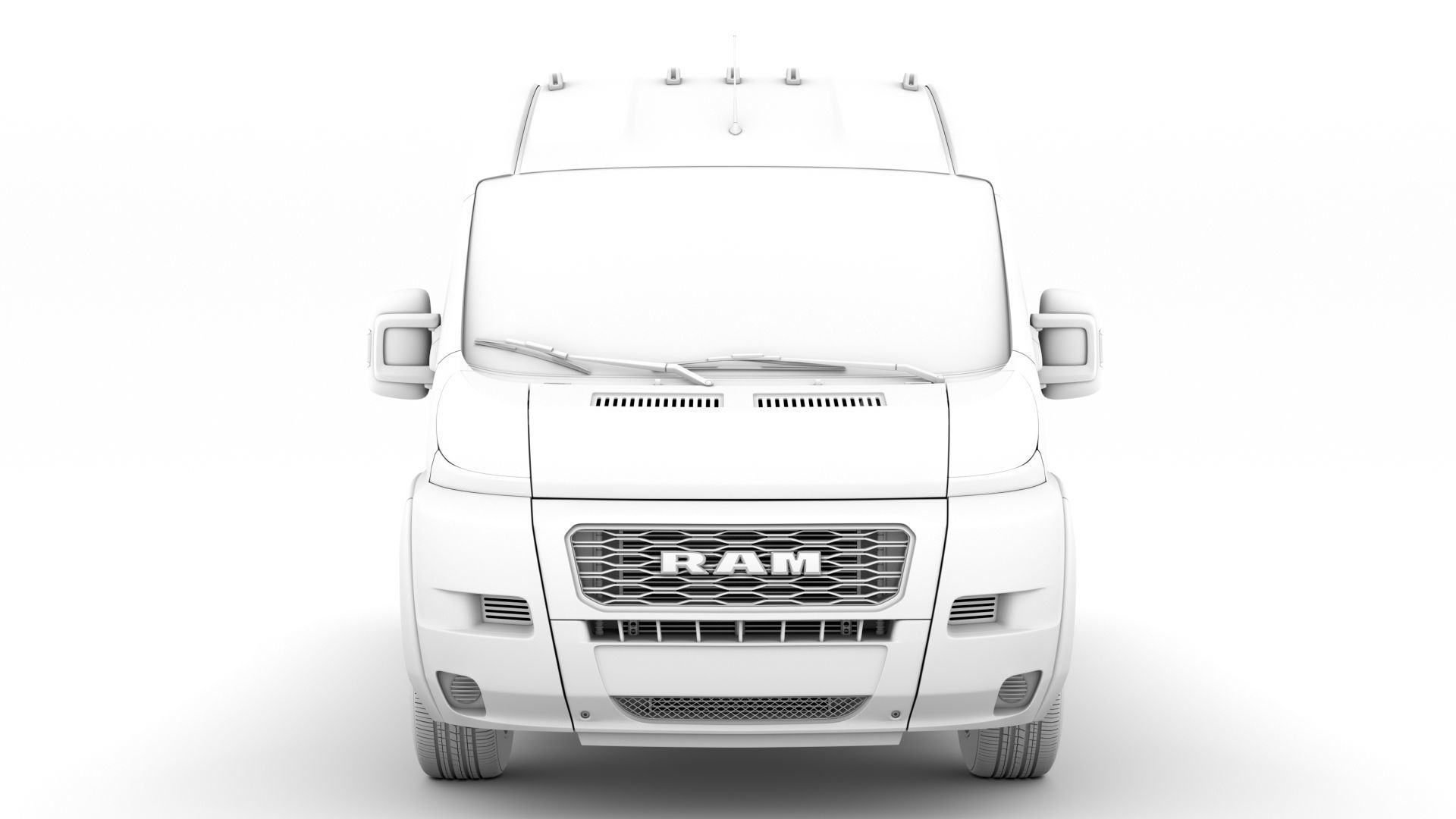 Ram Promaster Cargo 1500 HR 136WB 2020 3D model_23