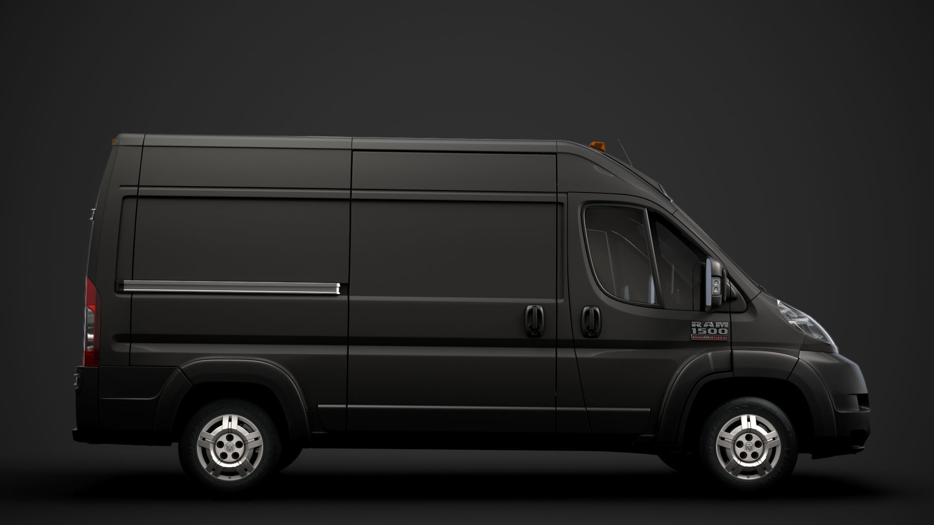 Ram Promaster Cargo 1500 HR 136WB 2020 3D model_1