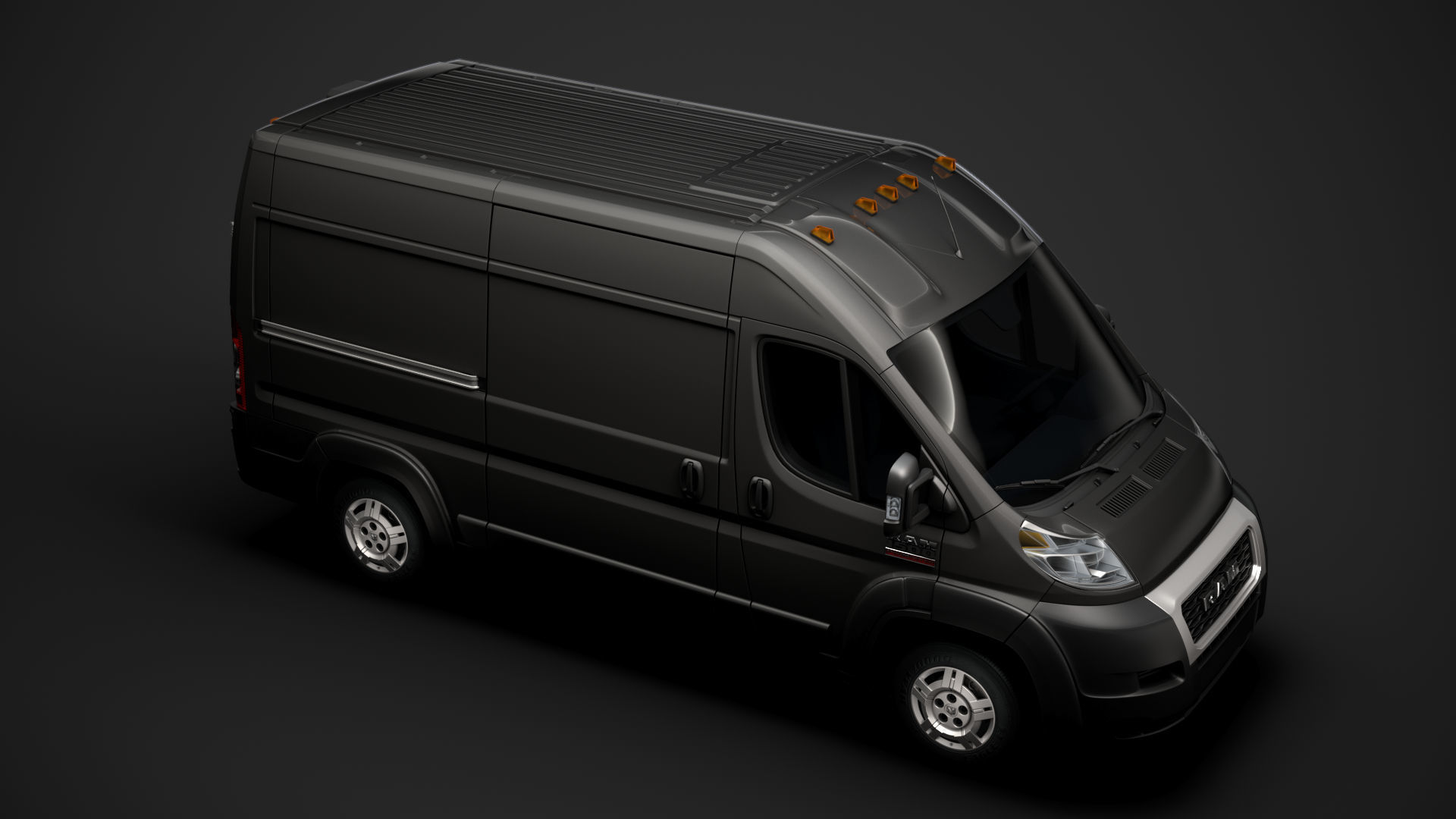 Ram Promaster Cargo 1500 HR 136WB 2020 3D model_12