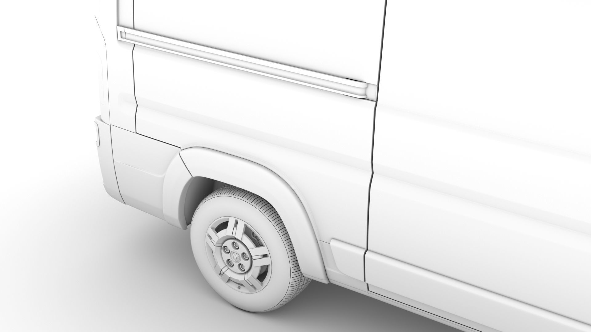 Ram Promaster Cargo 1500 HR 136WB 2020 3D model_25