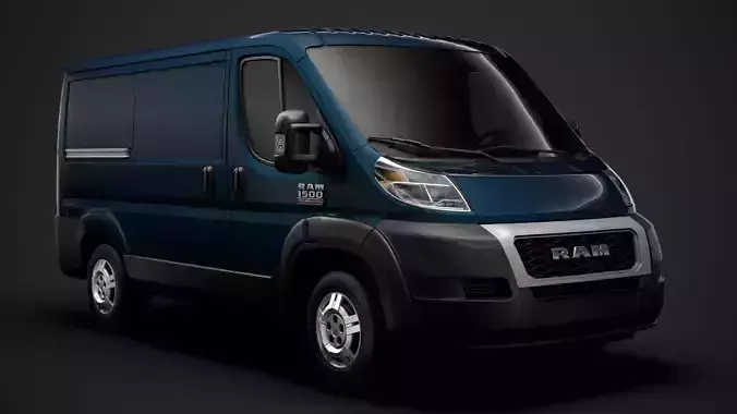 Ram Promaster Cargo 1500 LR 118WB 2020 3D model