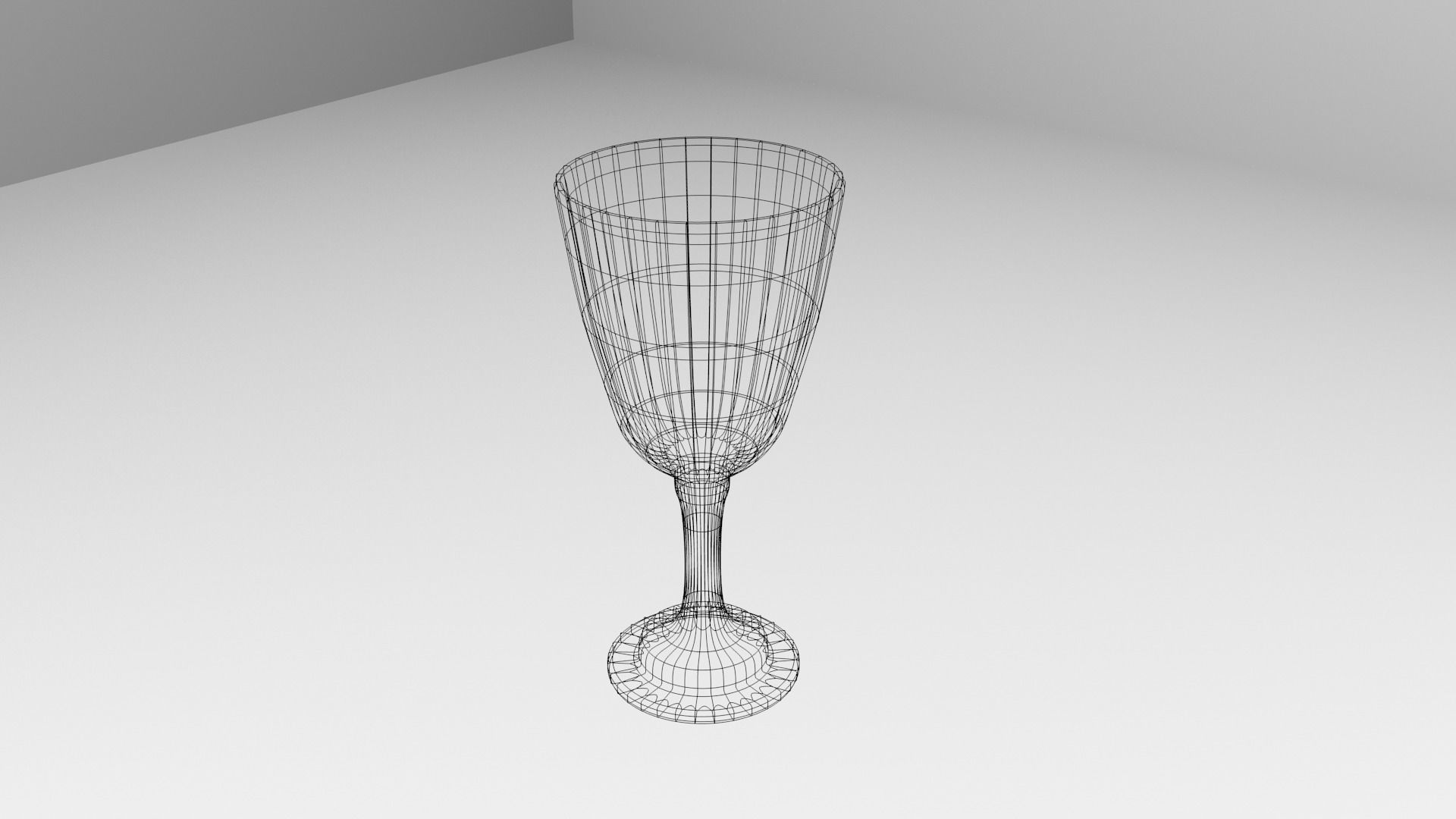 Copper Goblet 2 3D model_4