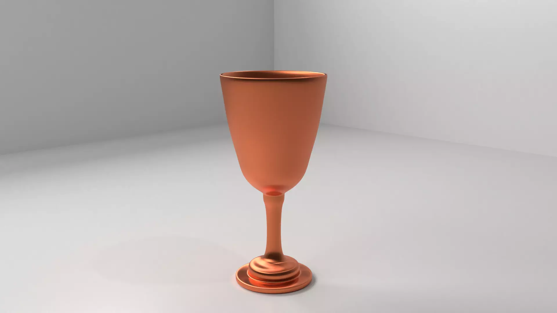 Copper Goblet 2 3D model