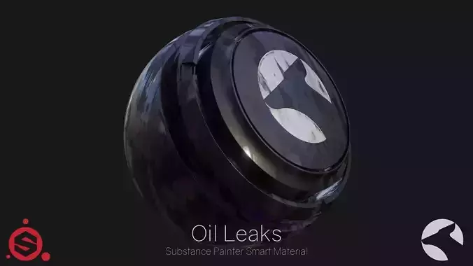 Oil Leaks Smart Material 3D model
