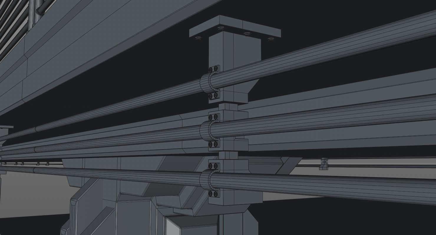 Sci Fi Bridge 3D model_14