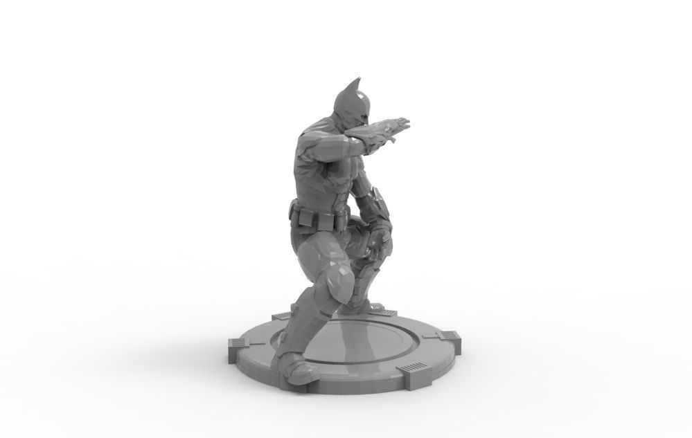 Batman - Fight Pose 3D print model_8