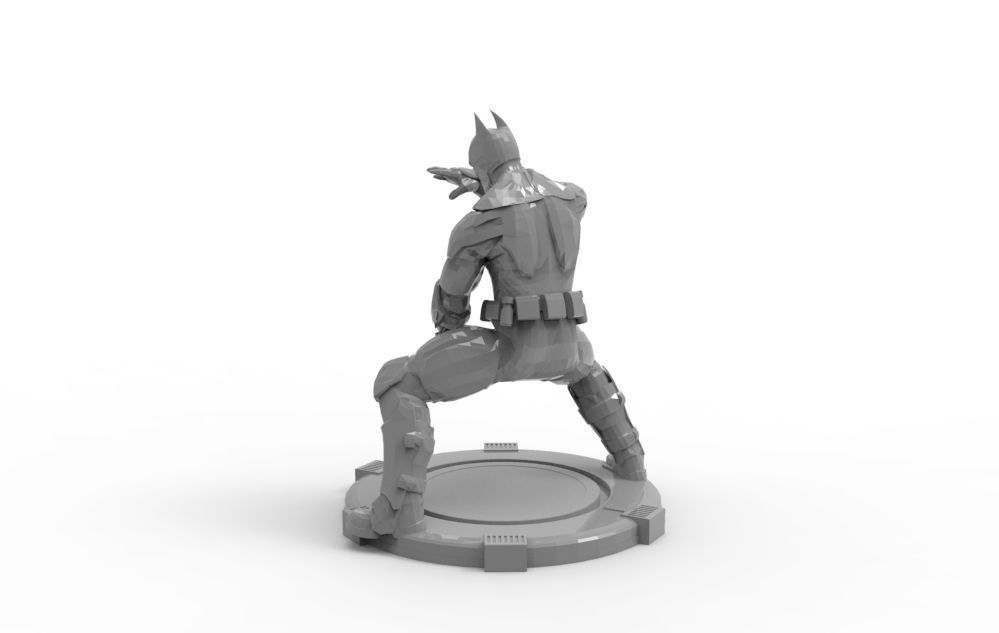 Batman - Fight Pose 3D print model_4