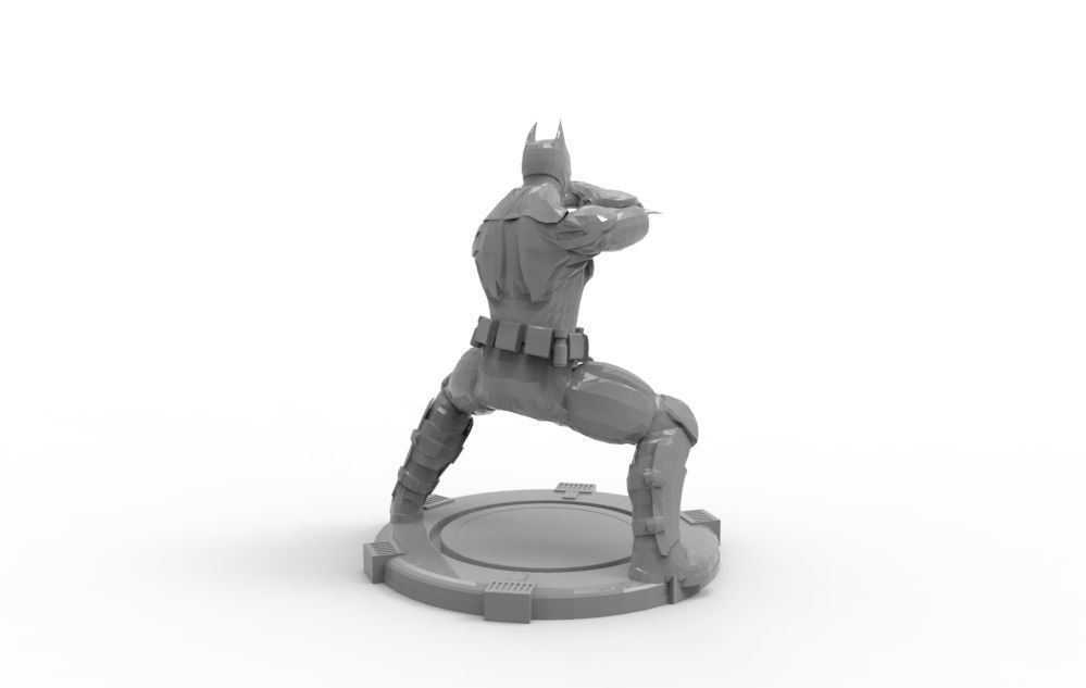 Batman - Fight Pose 3D print model_6