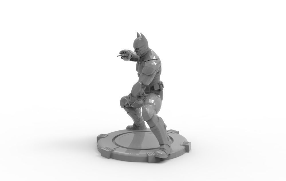 Batman - Fight Pose 3D print model_2