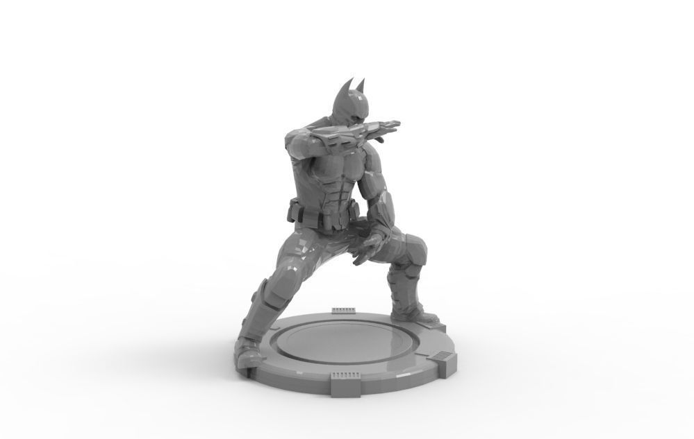 Batman - Fight Pose 3D print model_9