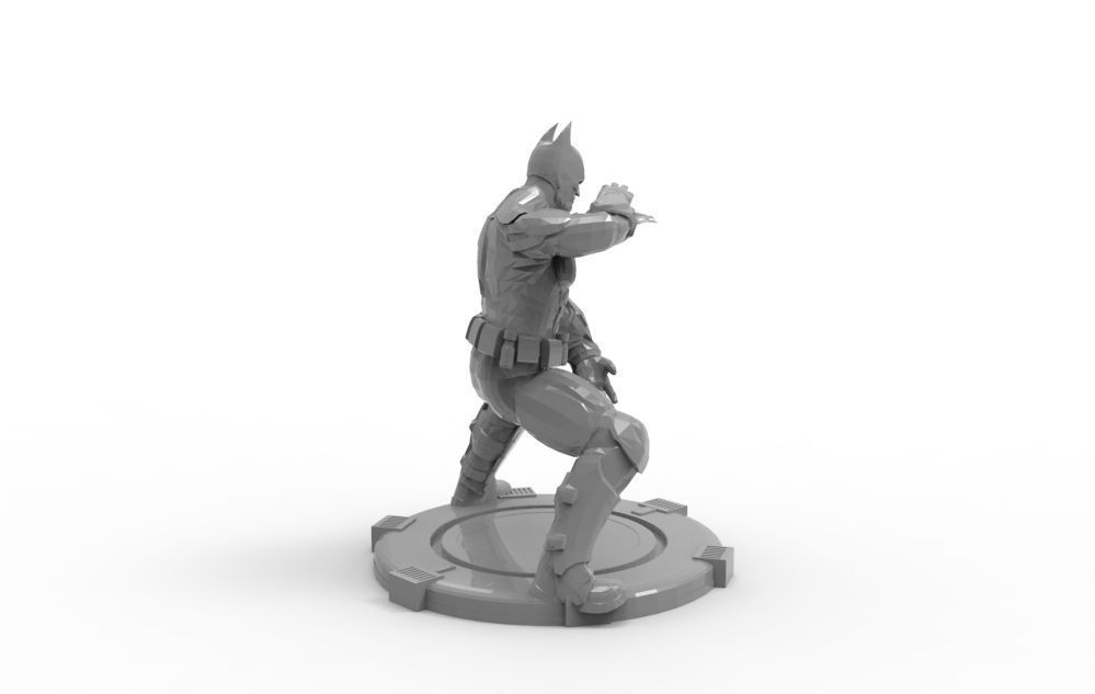 Batman - Fight Pose 3D print model_7