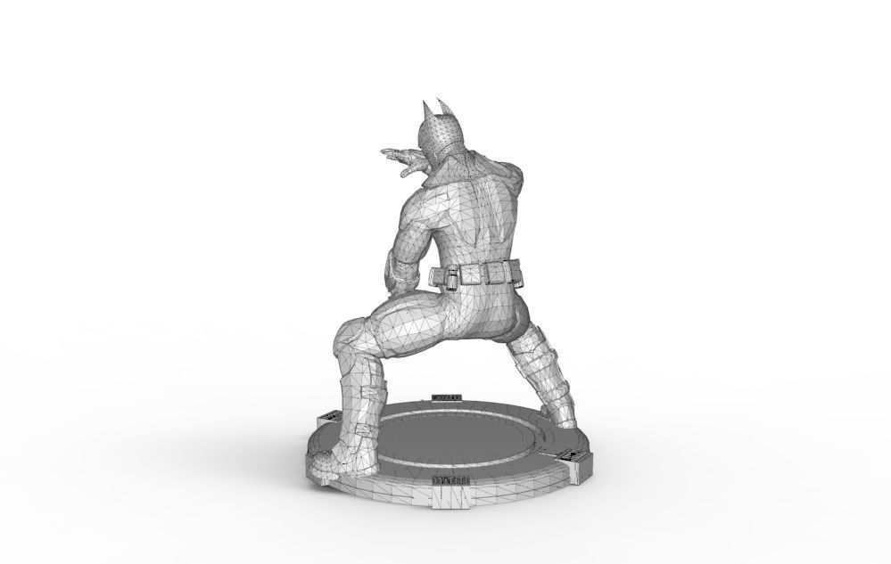 Batman - Fight Pose 3D print model_14