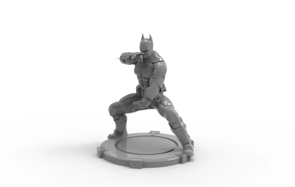 Batman - Fight Pose 3D print model_0