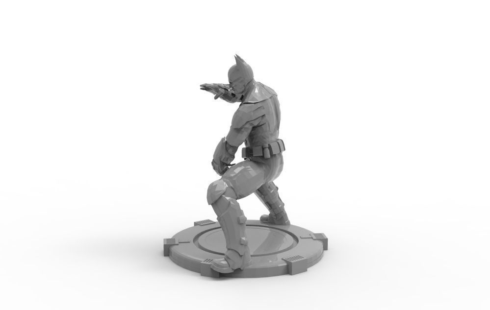 Batman - Fight Pose 3D print model_3