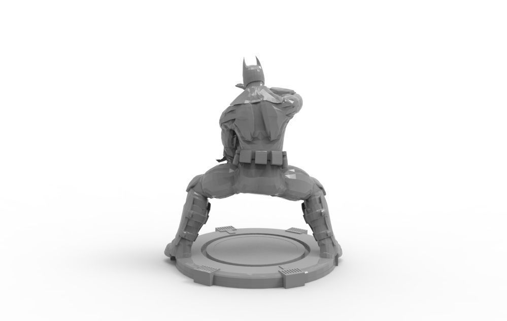 Batman - Fight Pose 3D print model_5