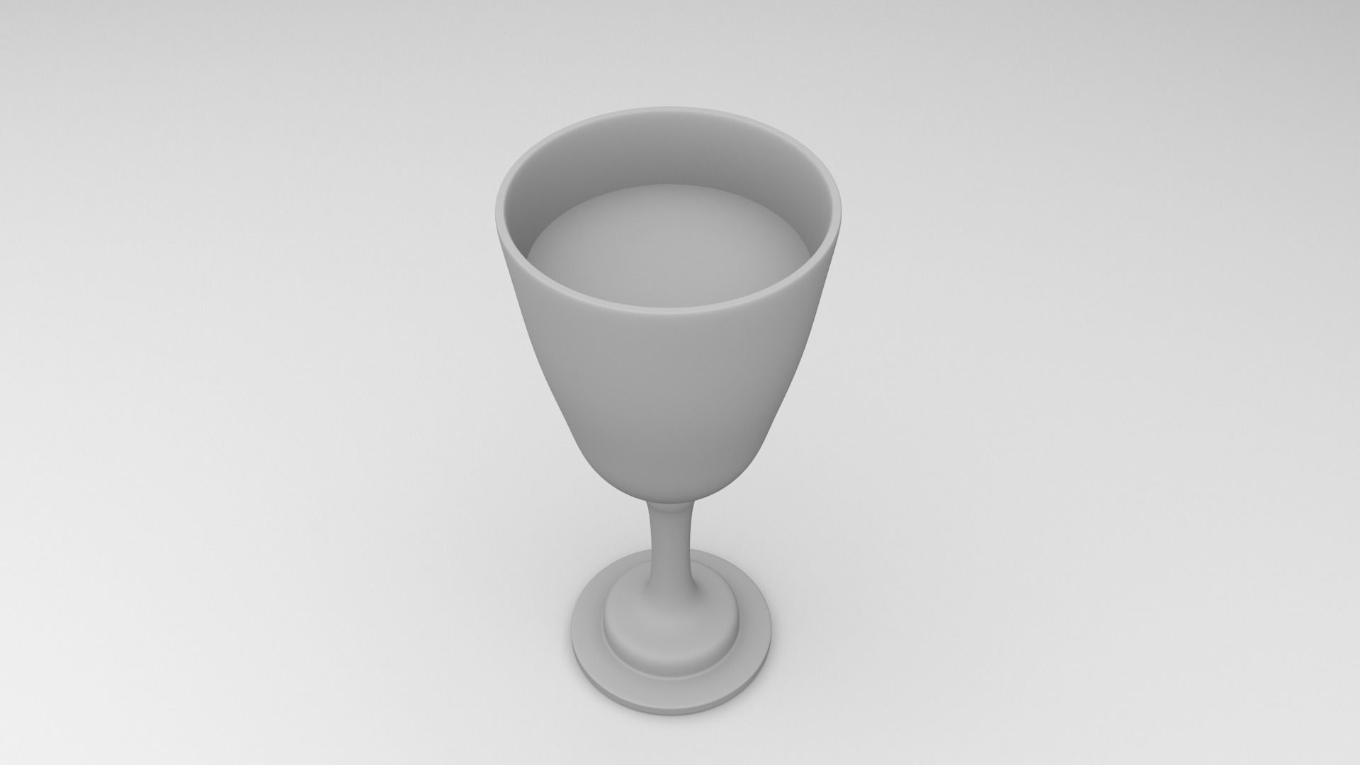 Copper Goblet 2 with Liquid 3D model_3
