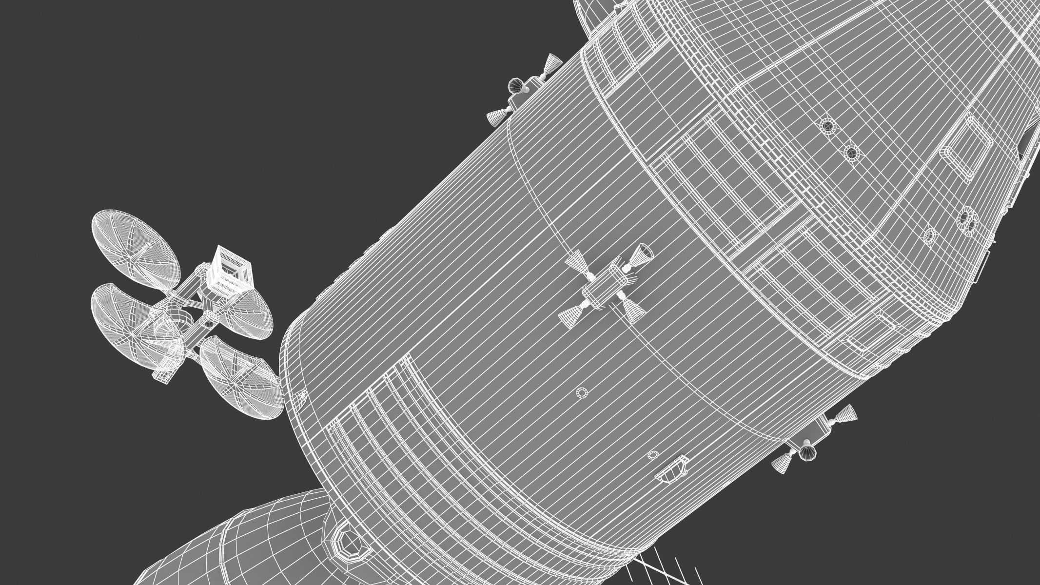 Apollo Spacecraft 3D model_21