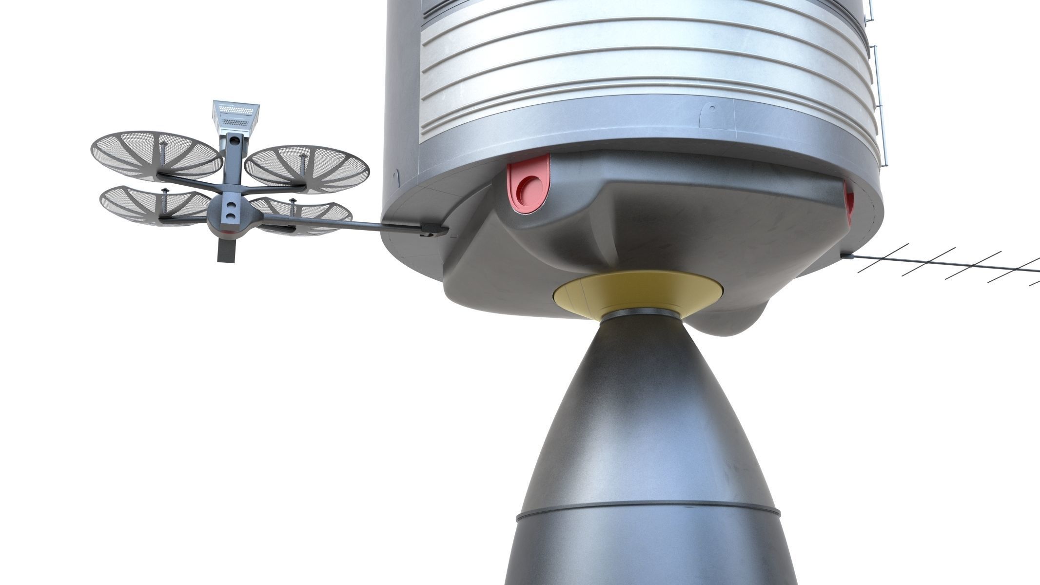 Apollo Spacecraft 3D model_17