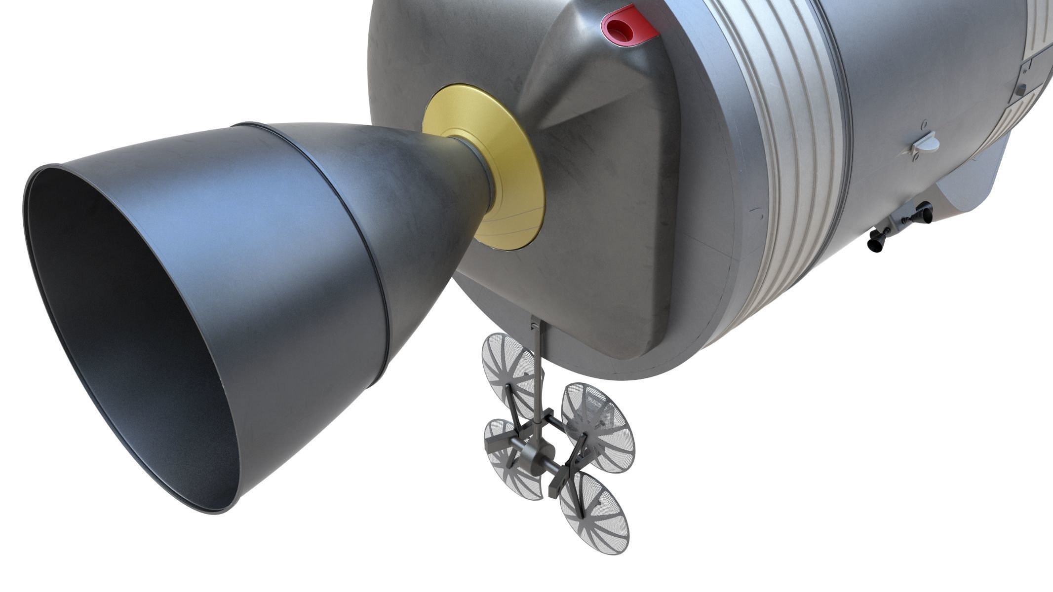 Apollo Spacecraft 3D model_16