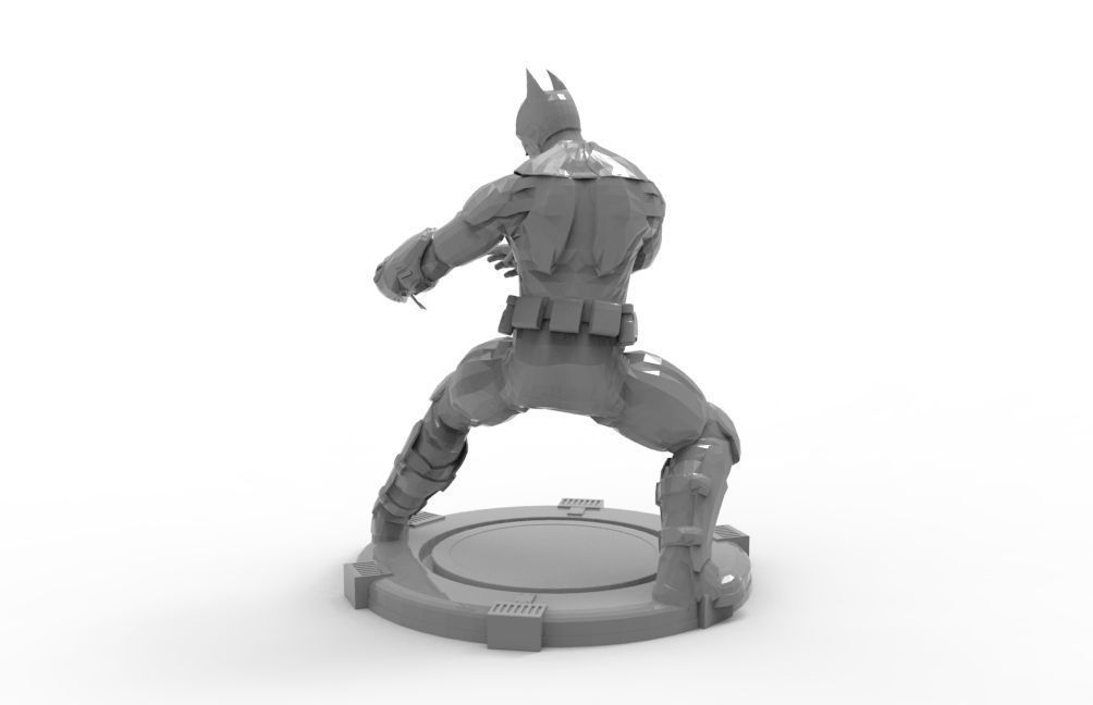 Batman - Fight Pose 3D print model_7