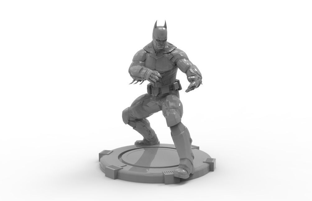 Batman - Fight Pose 3D print model_3